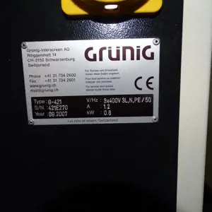 Coating machine Grünig G-Coat 421